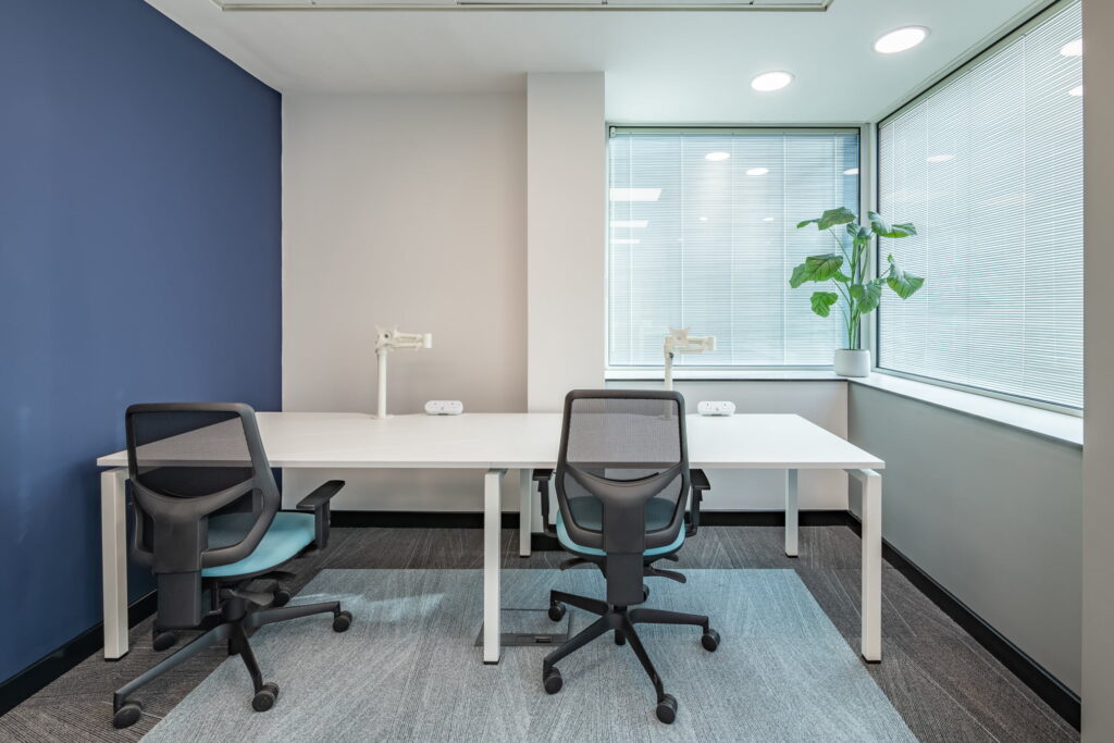 Ergonomic furniture tends to be sleeker than traditional office furniture 