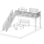 Complete Mezzanine Two Storey